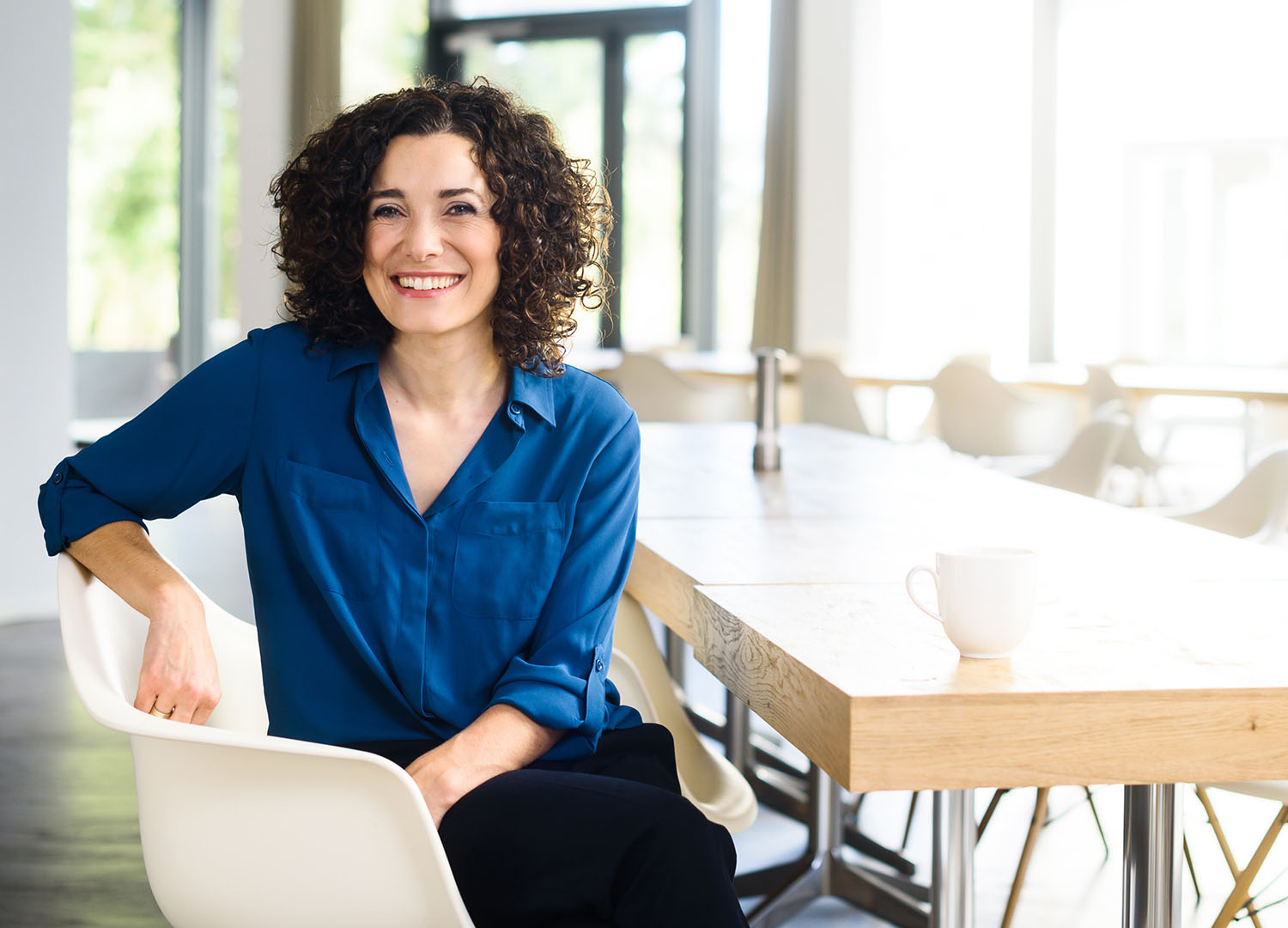 Unternehmensfotos Businessportrait Frau